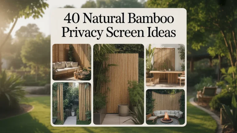 bamboo privacy screen