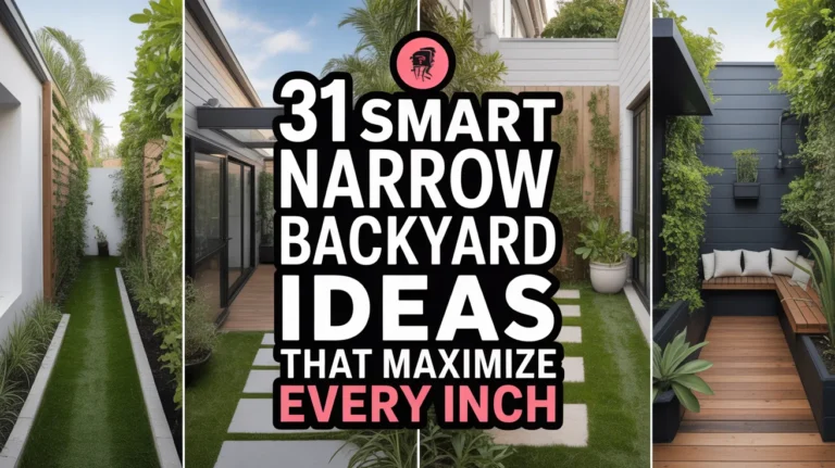 narrow backyard ideas