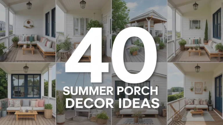 summer porch decor ideas
