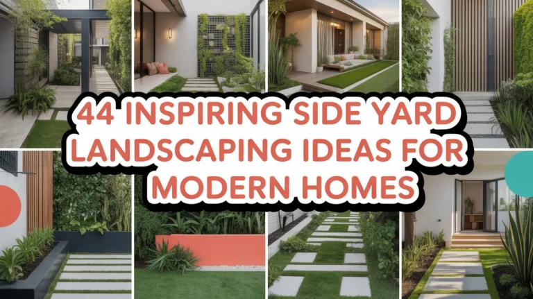 side yard landscaping