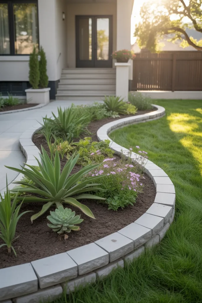 cheap front yard landscaping