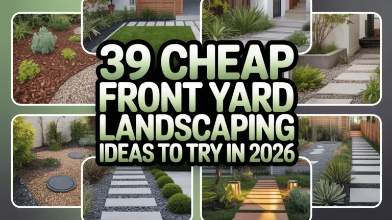 cheap front yard landscaping Ideas