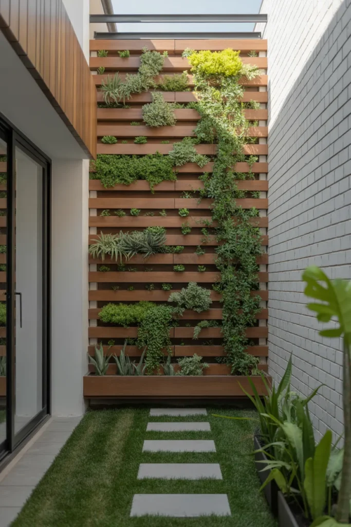 narrow backyard ideas