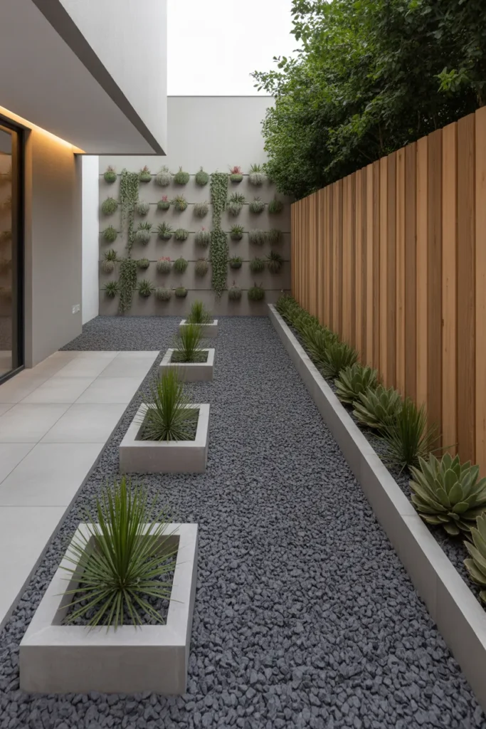 narrow backyard ideas