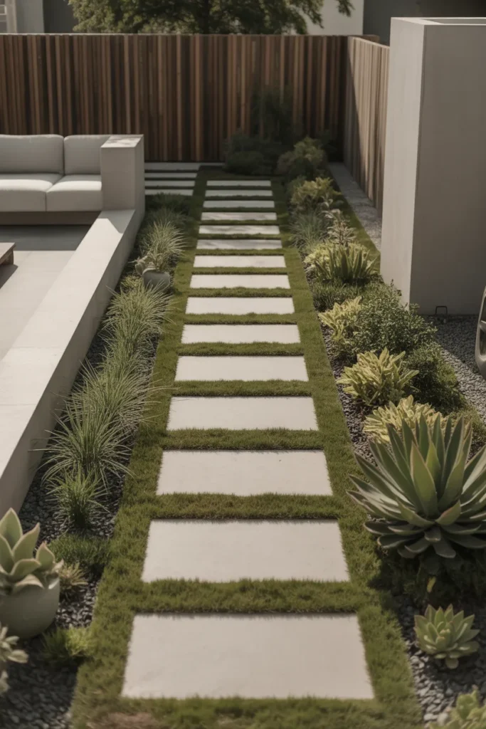 narrow backyard ideas