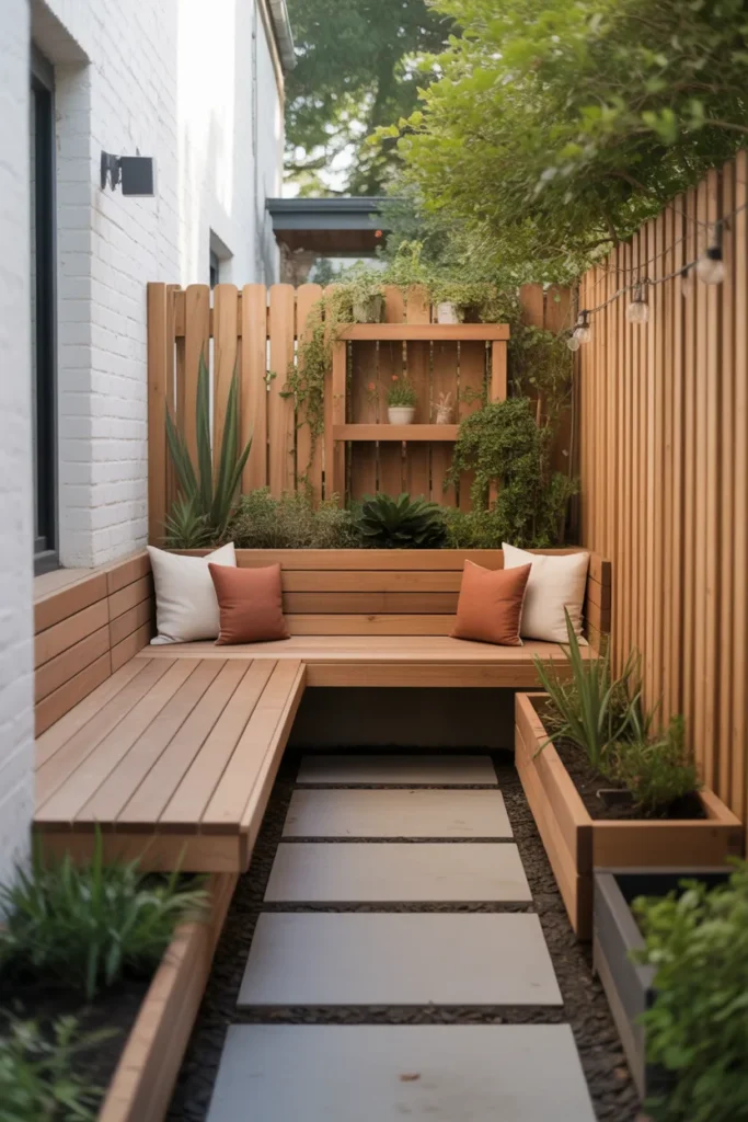 narrow backyard ideas