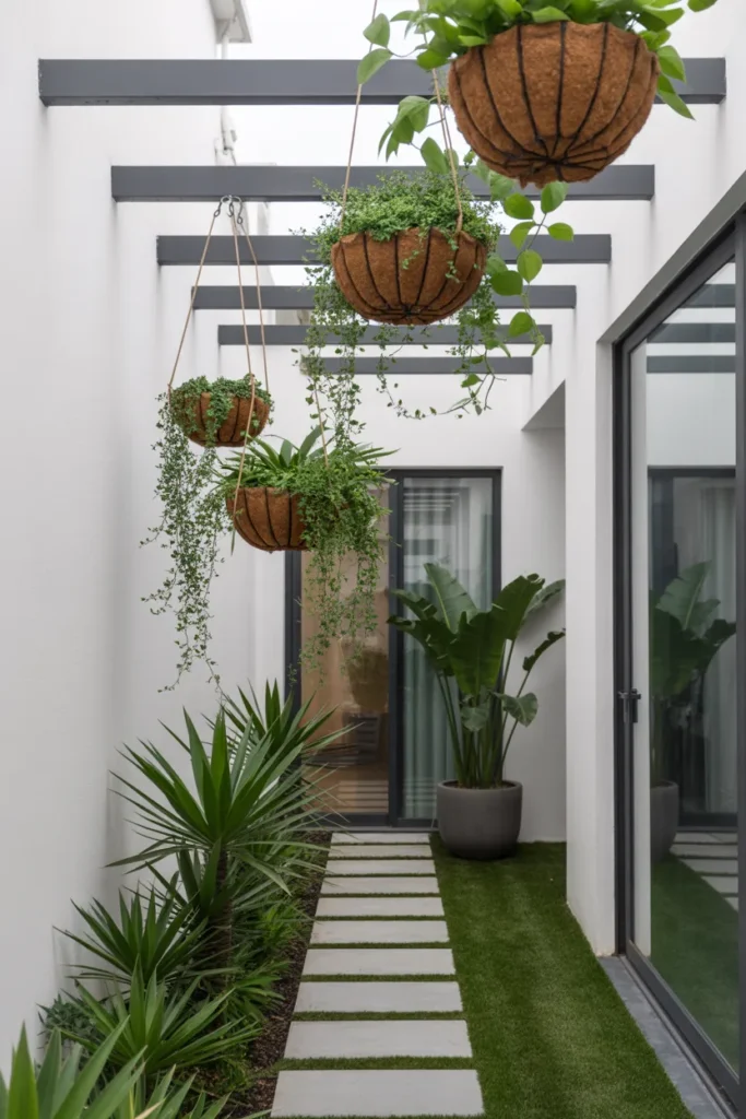 narrow backyard ideas