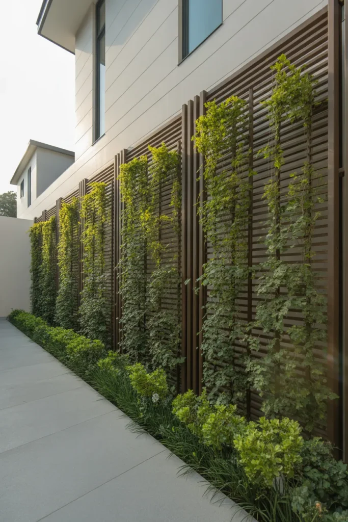 side yard landscaping