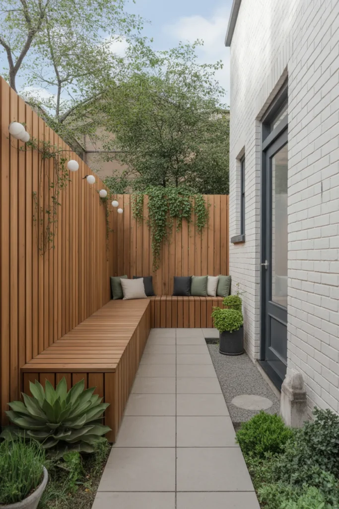 side yard landscaping