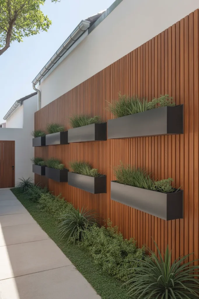 side yard landscaping