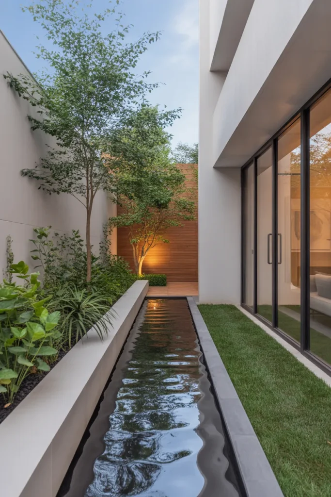 side yard landscaping