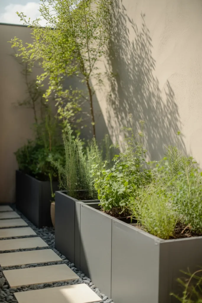 side yard landscaping