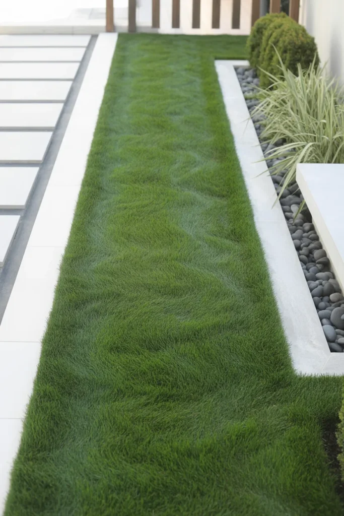 side yard landscaping