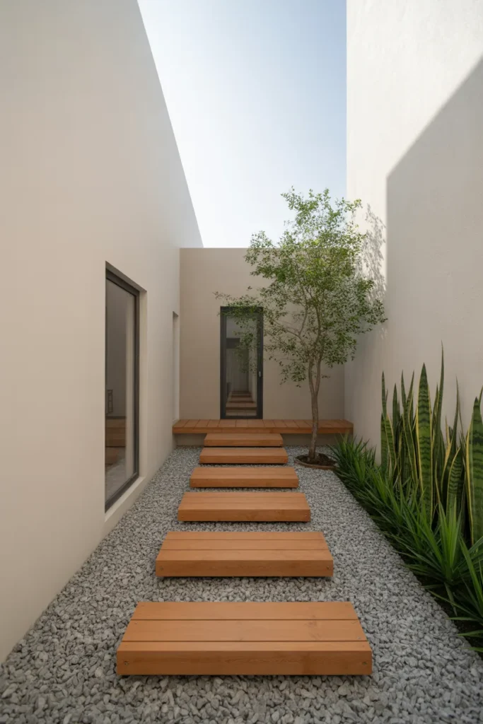 side yard landscaping