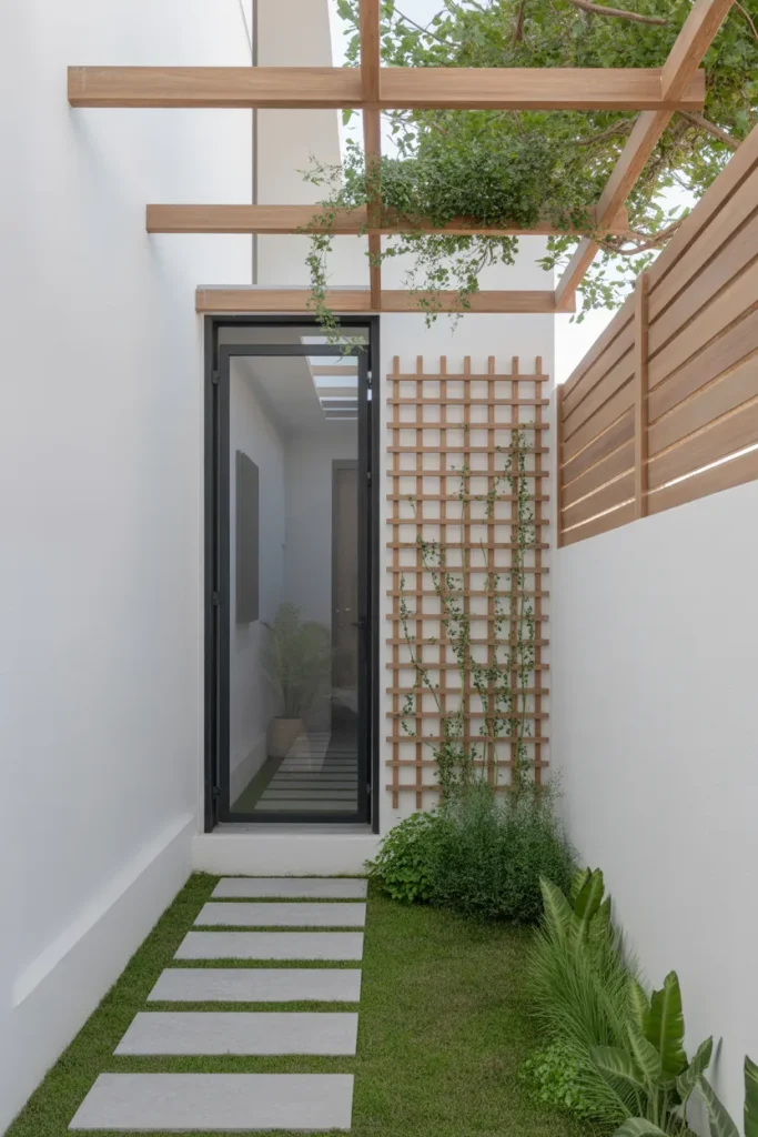 side yard landscaping