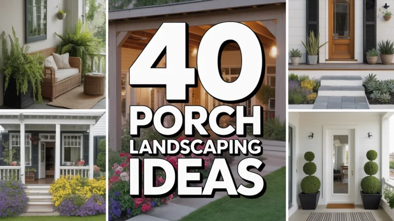 40 Porch Landscaping Ideas For A Fresh Look