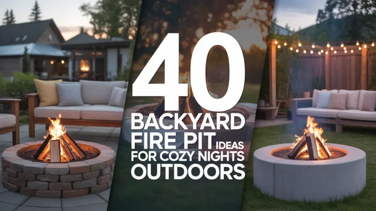 backyard fire pit ideas for cozy nights outdoors
