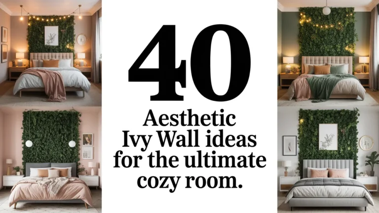 ivy wall ideas